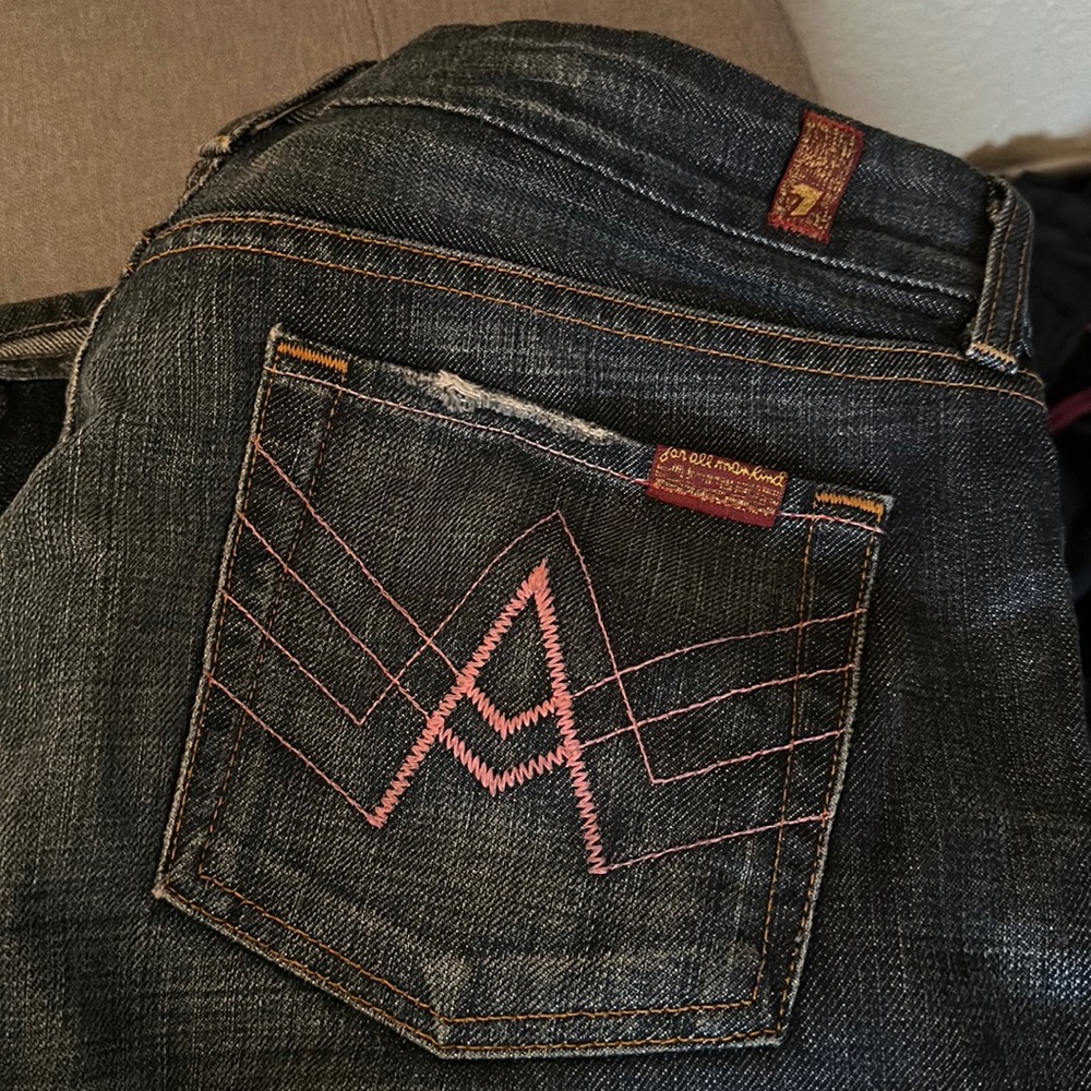 Original A pocket pink 7for all mankind jeans